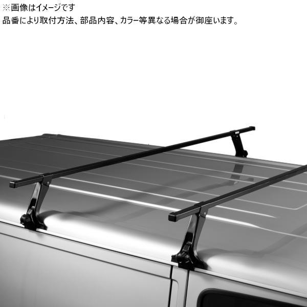 ダイハツ ハイゼットカーゴ ハイルーフ型　THULE(スーリー) ベースキャリアセット Amazon | THULE（スーリー） ハイゼットカーゴ専用ベースキャリア
