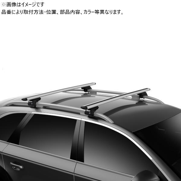 THULE - JEEP レネゲード 15〜  軍事基地球歴仕かける (ウイングバーEVO) フット710410/赤ちょうちん7114