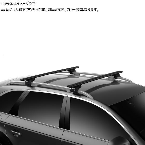 THULE RENAULT カングー 98〜 KCK7J,KCK4M ベースキャリアセット 