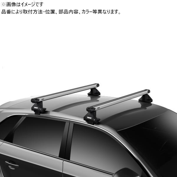 THULE LEXUS ES H30/10〜 AXZH10 ベースキャリアセット (スライドバー 