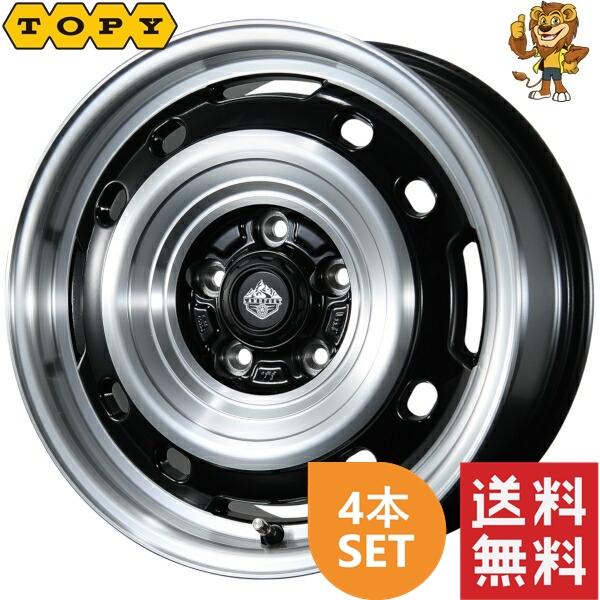 ホイール4本セット TOPY LANDFOOT XFG (ランドフット エックスエフジー