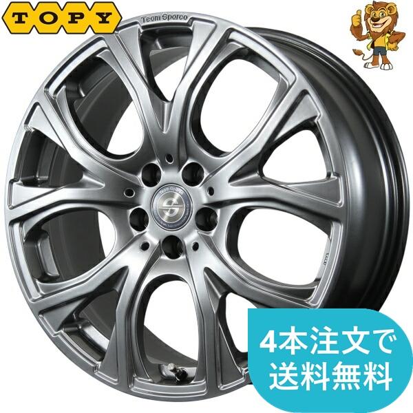 ホイール1本 TeamSPARCO BENEJU (H/MG) 18インチ 7.5J PCD：112/5H 