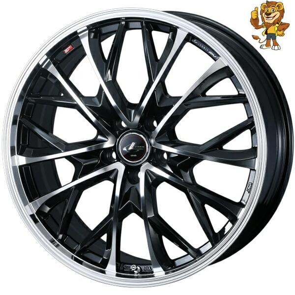 WEDS（ウェッズ） ホイール4本セット Weds LEONIS MV (PBMC) 19インチ 