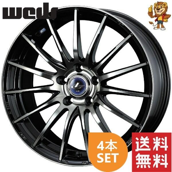 ホイール4本セット weds LEONIS NAVIA 05 (BPB) 15インチ 6.0J PCD114  