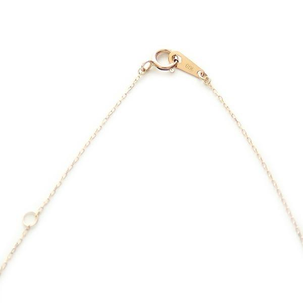 お値下げ ナンバー ネックレス ダイヤモンド ネックレス 一粒 0.01ct K18 ゴールド 数字 4 ダイヤネックレス ペンダント 【1866728010】(10940円)