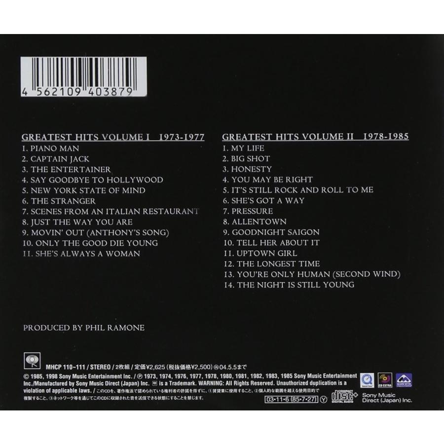 ボーナスストアPlus 10％対象 ビリー・ジョエル 2CD ビリー・ザ