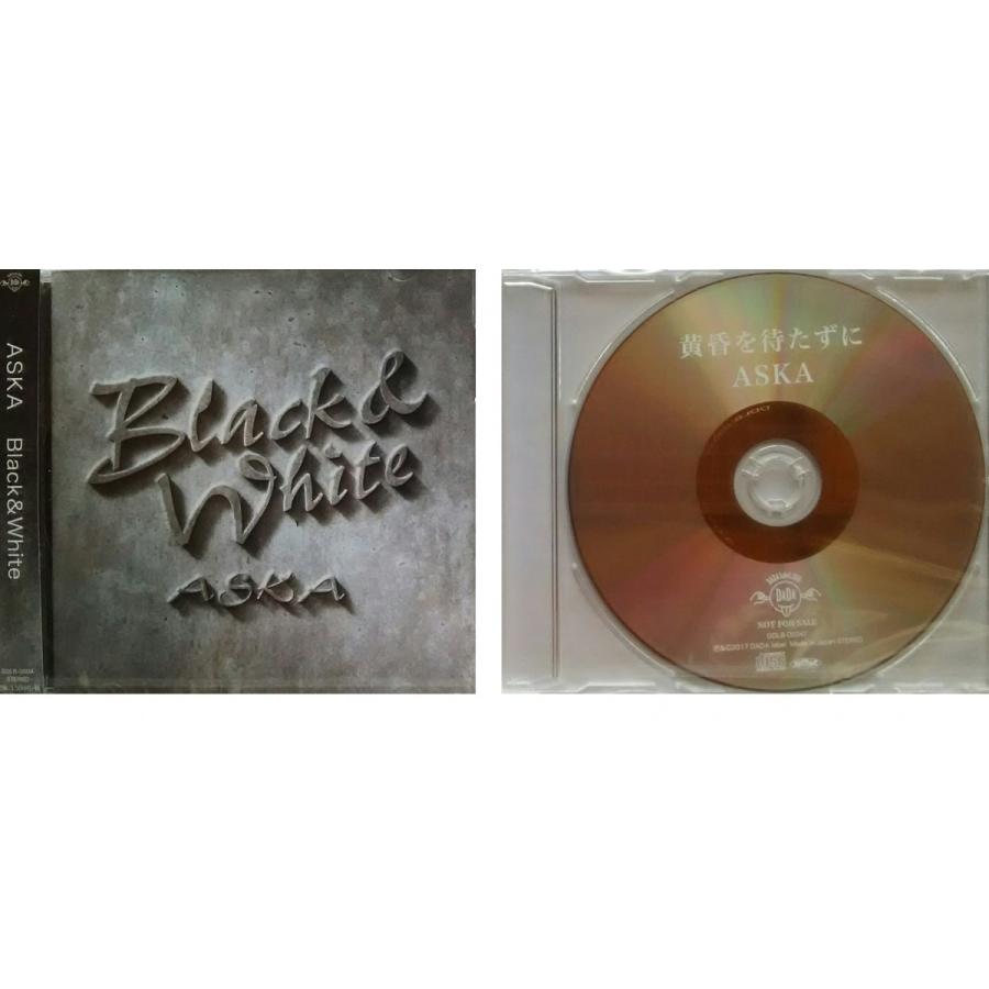 優良配送 ASKA Black&White初回先着特典 「黄昏を待たずに」新録バージョンCD付 チャゲ&飛鳥 CHAGE&ASKA PR｜red-monkey