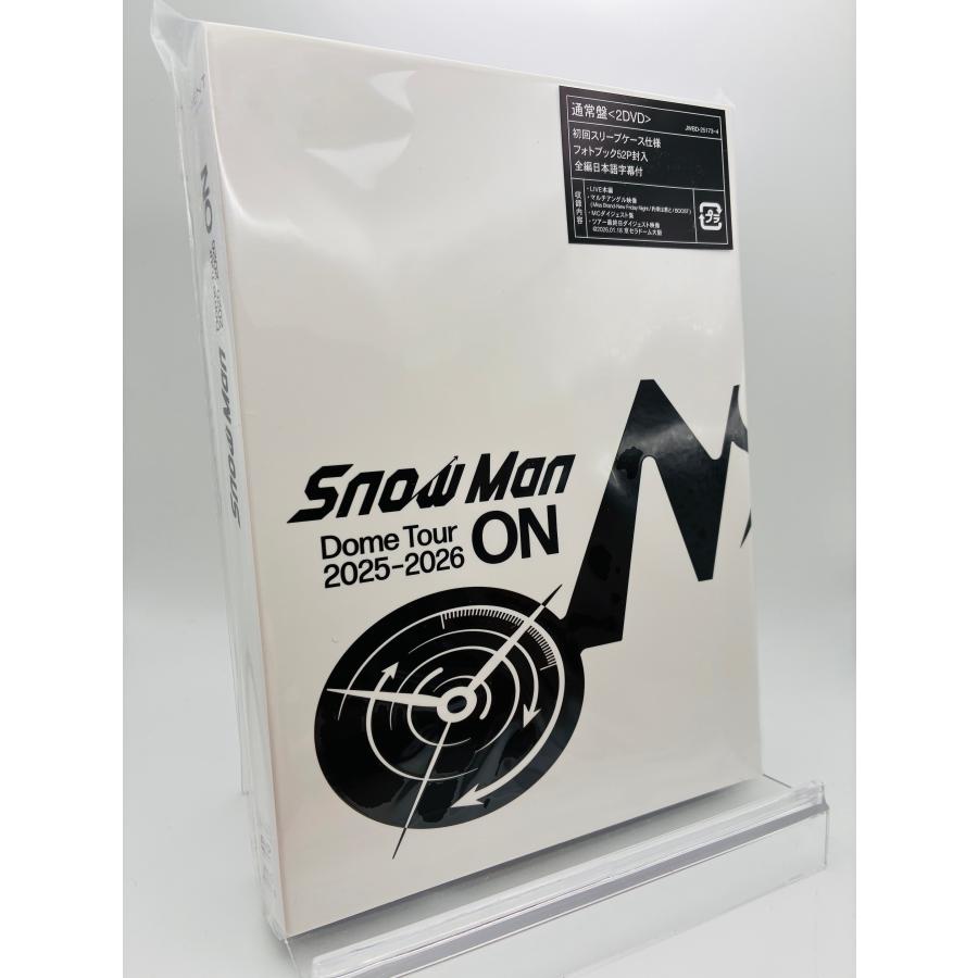 優良配送 DVD Snow Man Dome Tour 2025-2026 ON 通常盤 初回スリーブ