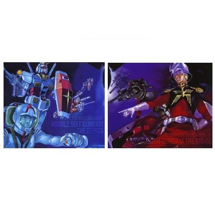 優良配送 機動戦士ガンダム TV版総音楽集/ 劇場版総音楽集 CD 2点