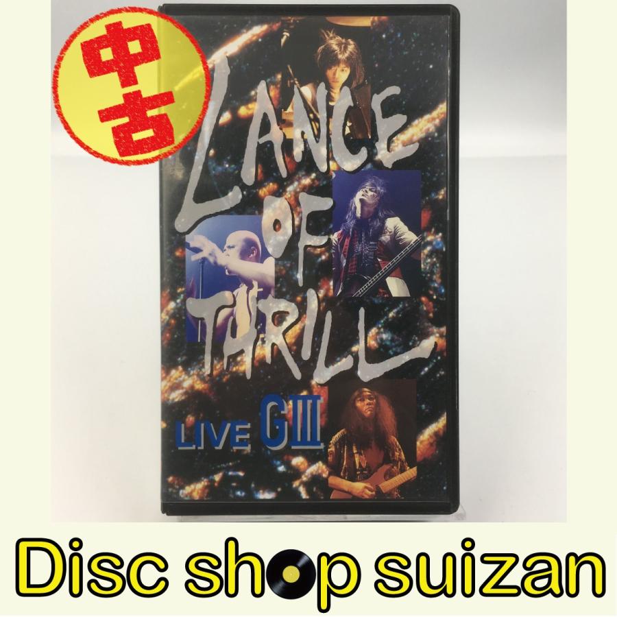 (USED品/中古品) LANCE OF THRILL LIVE G3 VHS ビデオ 未DVD ZIGGY BOWWOW PR