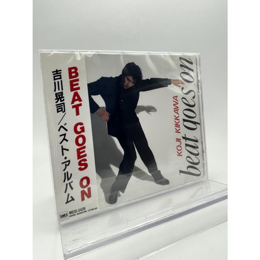 優良配送 廃盤 CD 吉川晃司 BEAT GOES ON 4988019300914 : Disc shop