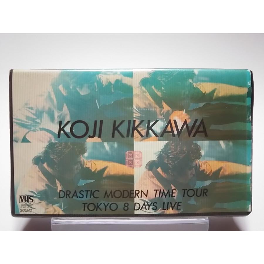 (USED品/中古品) 吉川晃司 VHS DRASTIC MODERN TIME TOUR TOKYO 8 DAYS LIVE ビデオ