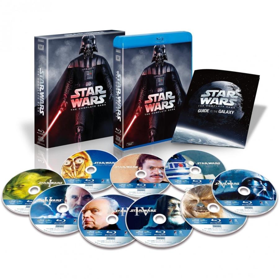 優良配送 廃盤 スター・ウォーズ コンプリート・サーガ ブルーレイコレクション 9Blu-ray 初回生産限定 スターウォーズ STAR WARS PR｜red-monkey