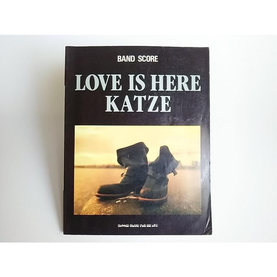 特売 品 品 Katze バンドスコア Love Is Here 楽譜 カッツェ Pr お歳暮 Www Fiscaliaguerrero Gob Mx