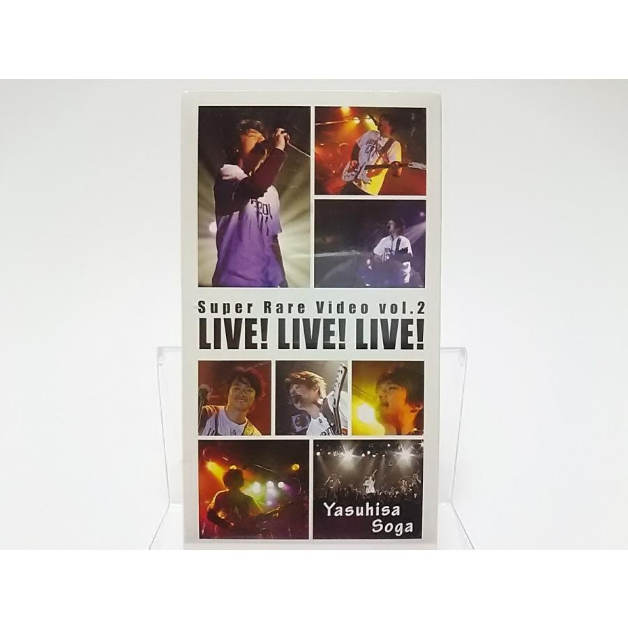 優良配送 曾我泰久 VHS Super Rare Video Vol.2 LIVE LIVE LIVE Yasuhisa Soga ビデオ｜red-monkey