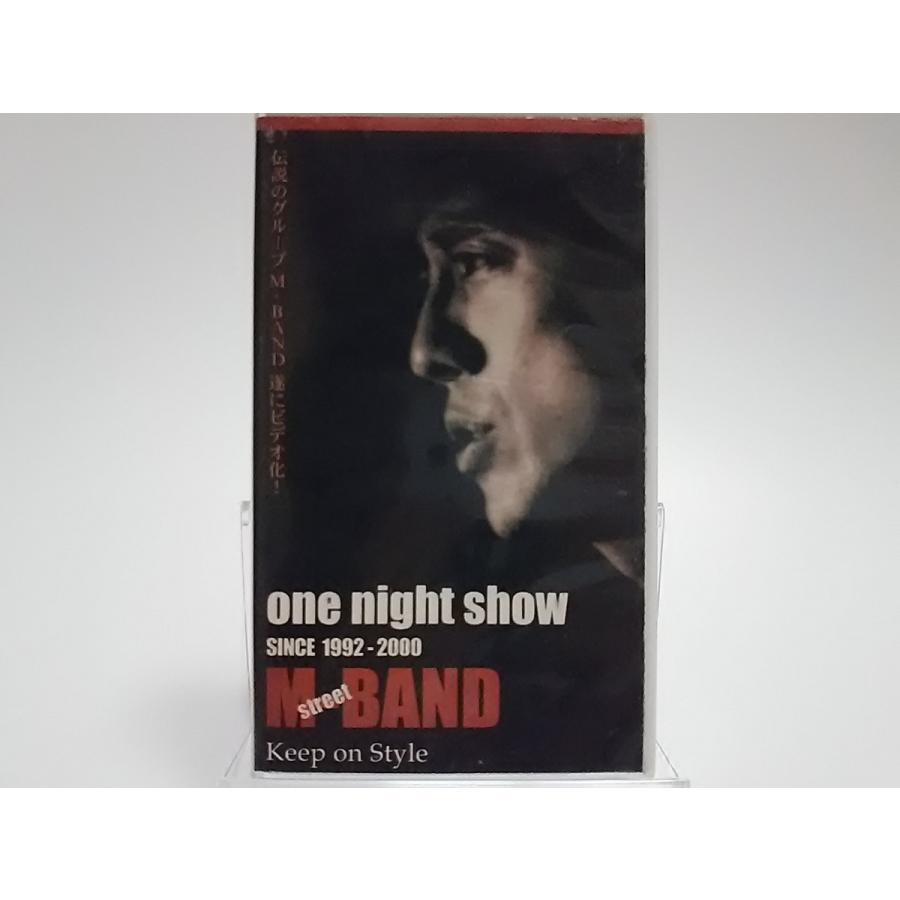 ボーナスストアプラス 10％対象 (USED品/中古品) 廃盤 M-BAND VHS One Night Show SINCE 1992-2000 ビデオ B07VJ4M1WG AYB