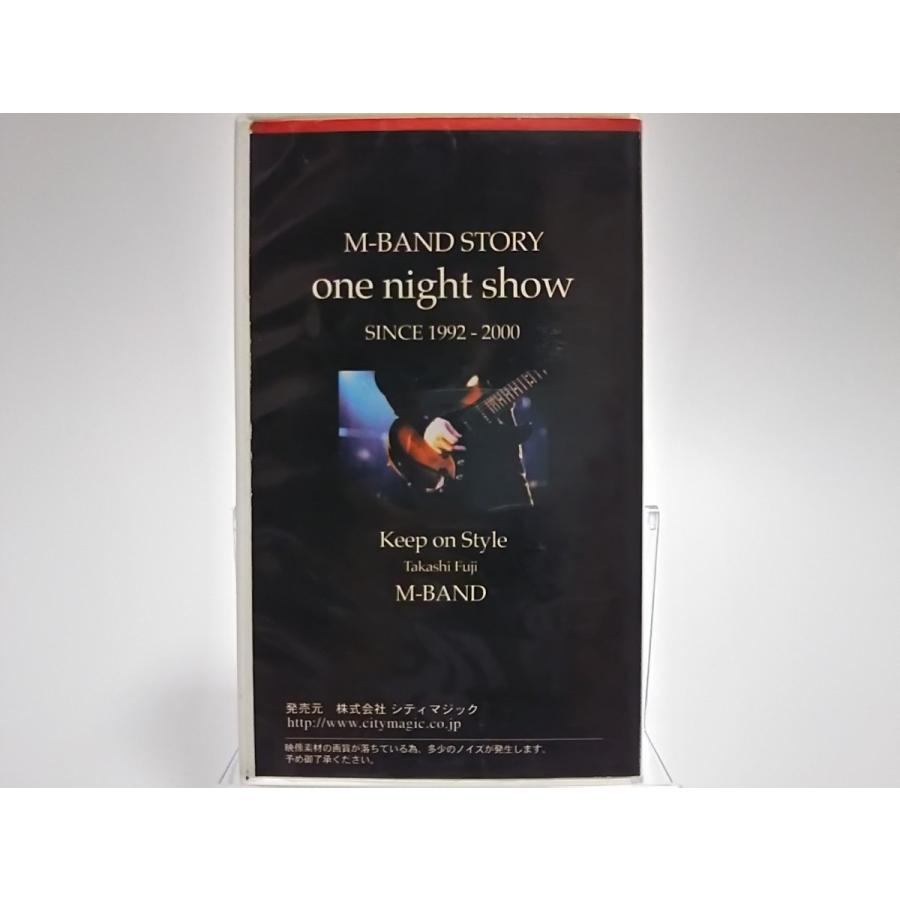 ボーナスストアプラス 10％対象 (USED品/中古品) 廃盤 M-BAND VHS One Night Show SINCE 1992-2000 ビデオ B07VJ4M1WG AYB_1