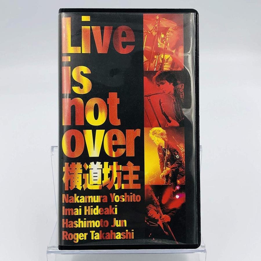 (USED品/中古品) 横道坊主 VHS Live is not over ビデオ PR｜red-monkey
