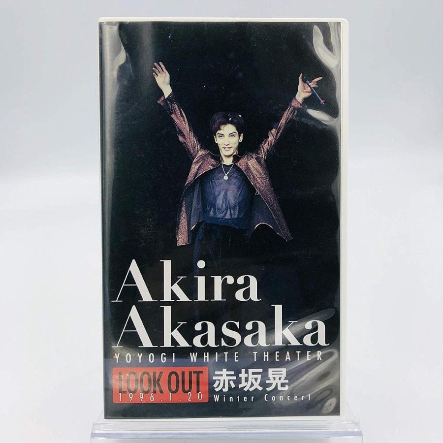 優良配送 (USED品/中古品) 赤坂晃 VHS LOOK OUT 1996.1.20 Winter Concert YOYOGI WHITE THEATER Akira Akasaka FC限定 ビデオ AYB
