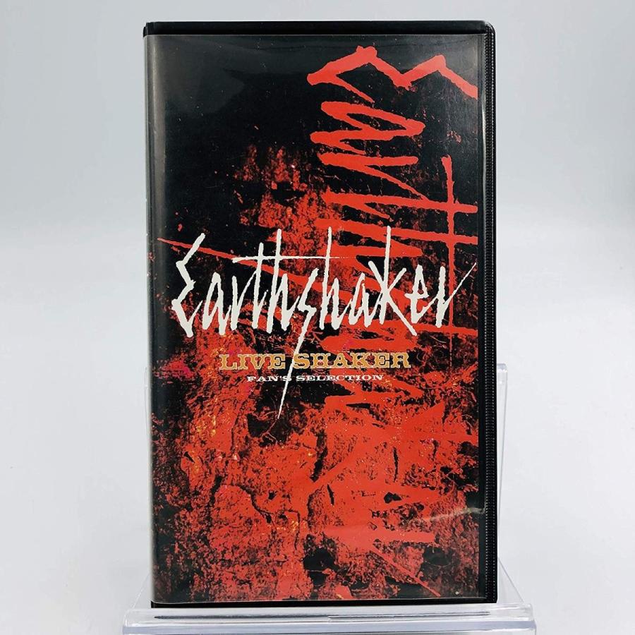 (USED品/中古品) EARTHSHAKER VHS LIVE SHAKER FAN'S SELECTION FC限定 ビデオ PR