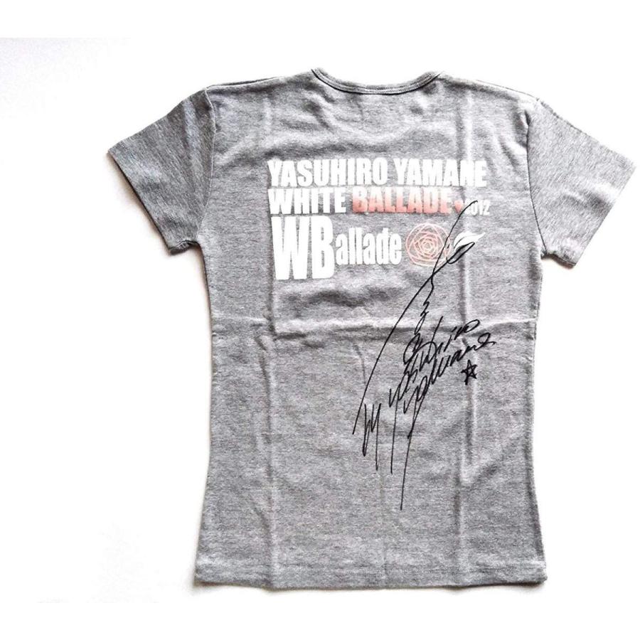 魅力的な価格 2012 BALLADE WHITE YAMANE YASUHIRO 山根康広 サイン入り 新品 Tシャツ PR Lサイズ タレントグッズ