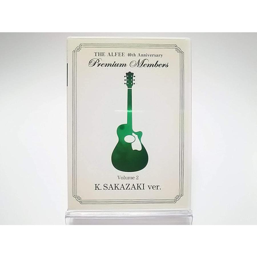 (USED品/中古品) 廃盤 DVD Premium Members THE ALFEE 40th Anniversary Volume 2 K.SAKAZAKI ver. [FC限定] アルフィー 桜井賢 坂崎幸之助 高見沢俊彦 PR