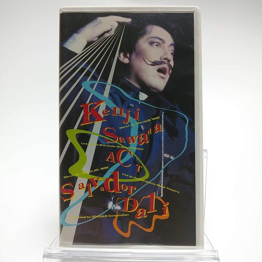 (USED品/中古品) 沢田研二 VHS ACT Salvador Dali 1992 ビデオ PR