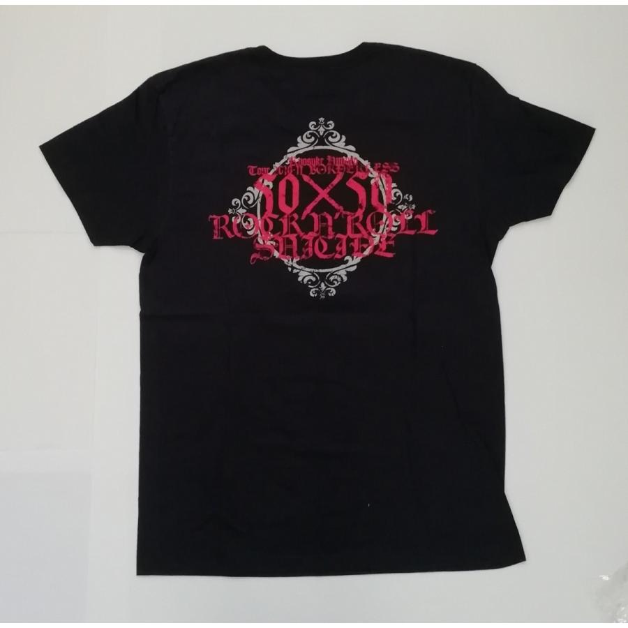 氷室京介 2010-2011 BORDERLESS 50×50 ROCK‘N’ROLL SUICIDE ツアーグッズ Tシャツ Mサイズ BOOWY PR |  | 03
