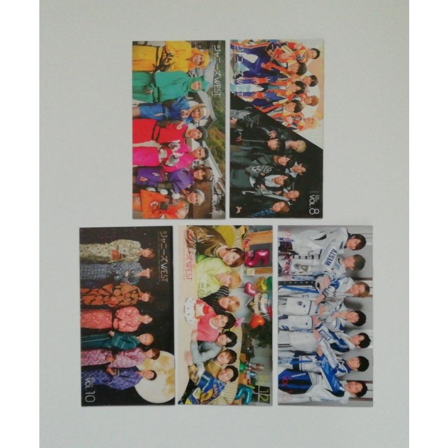 ジャニーズWEST ファンクラブ会報 5冊 ジャニーズウエスト 中間淳太 桐山照史 重岡大毅 小瀧望 濱田崇裕 神山智洋 藤井流星 PR | 