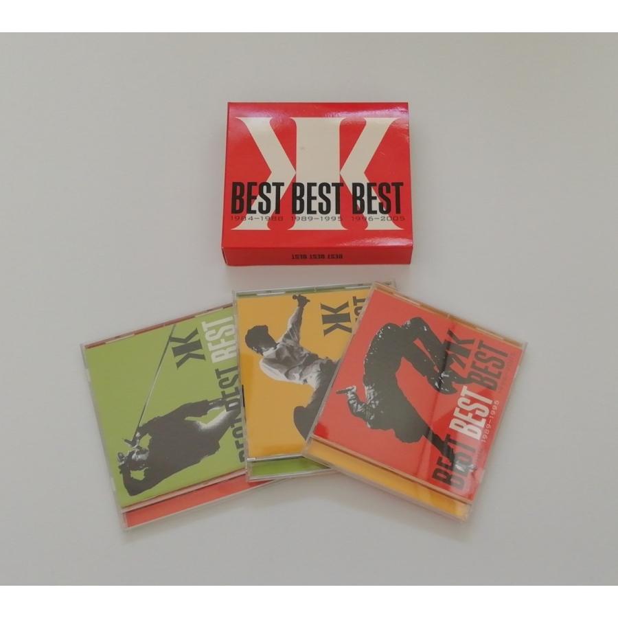 (USED品/中古品) 吉川晃司 CD BEST BEST BEST 3枚セット 収納BOXケース付｜red-monkey