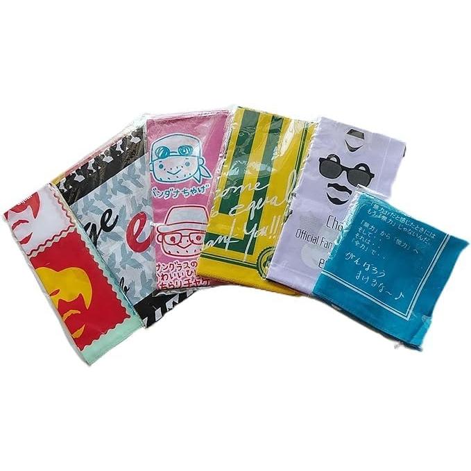 優良配送 CHAGE FC限定 バンダナ 6枚セット チャゲ&飛鳥 CHAGE&ASKA