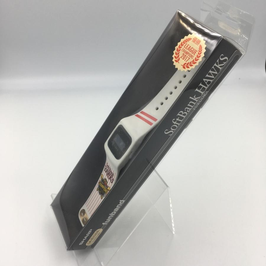funband 福岡ソフトバンクホークス 2017パ・リーグ優勝記念モデル ウェアラブル端末 ファンバンド SHARP PR |  | 01