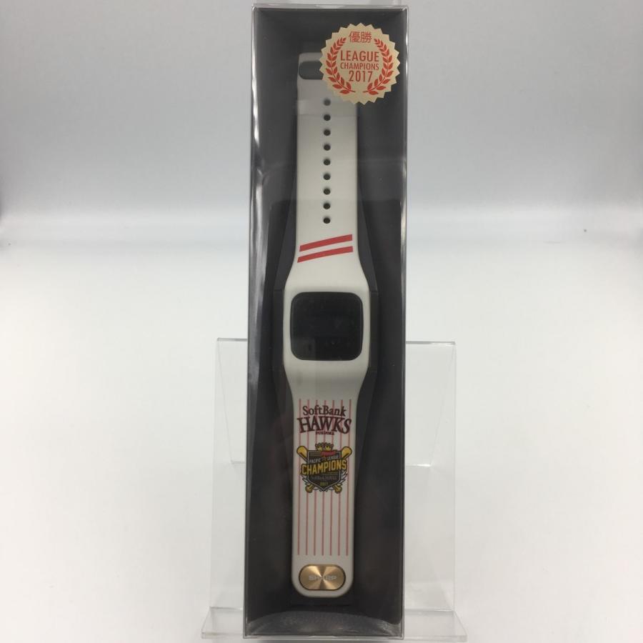 funband 福岡ソフトバンクホークス 2017パ・リーグ優勝記念モデル ウェアラブル端末 ファンバンド SHARP PR |  | 03