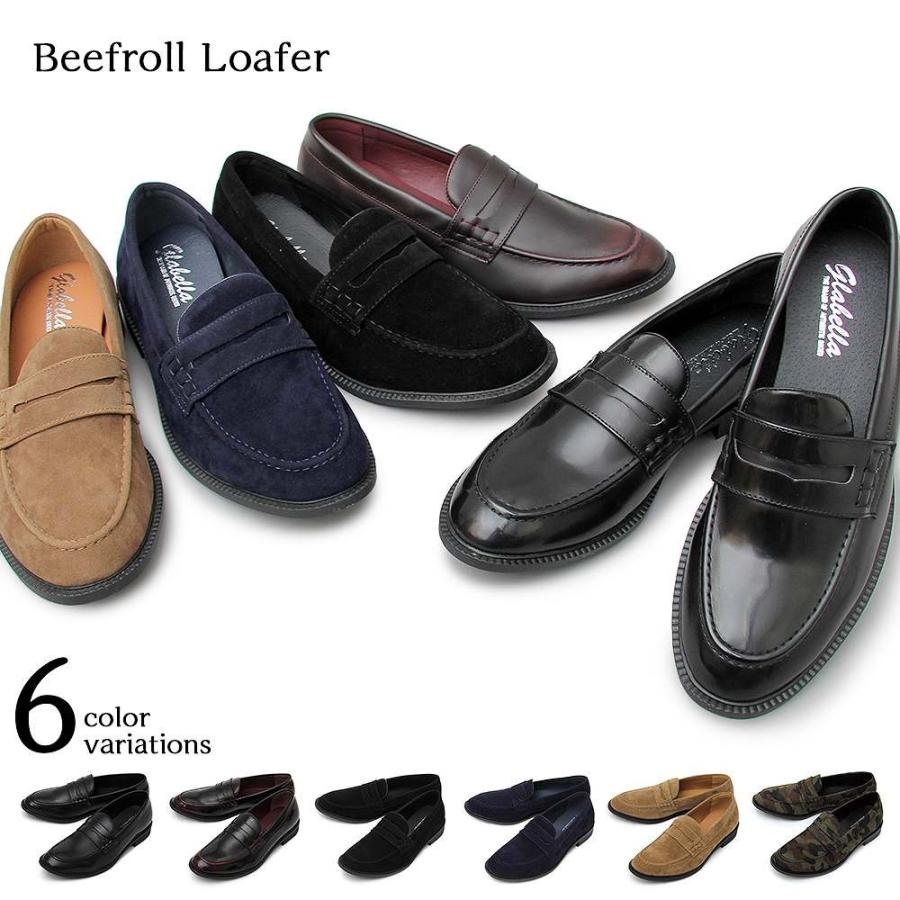 ビジネスシューズ コインローファー メンズシューズ メンズ カジュアル スリッポン ペニーローファー ビジカジ オンオフ兼用 ローファー 靴 くつ Andglbt 076 Redone レッドワン 通販 Yahoo ショッピング