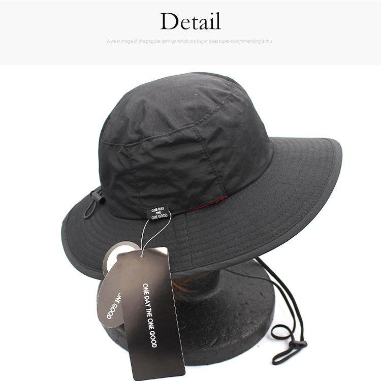 人気デザイナー ブラックキノコバケハ バケットハット 帽子 キャップ