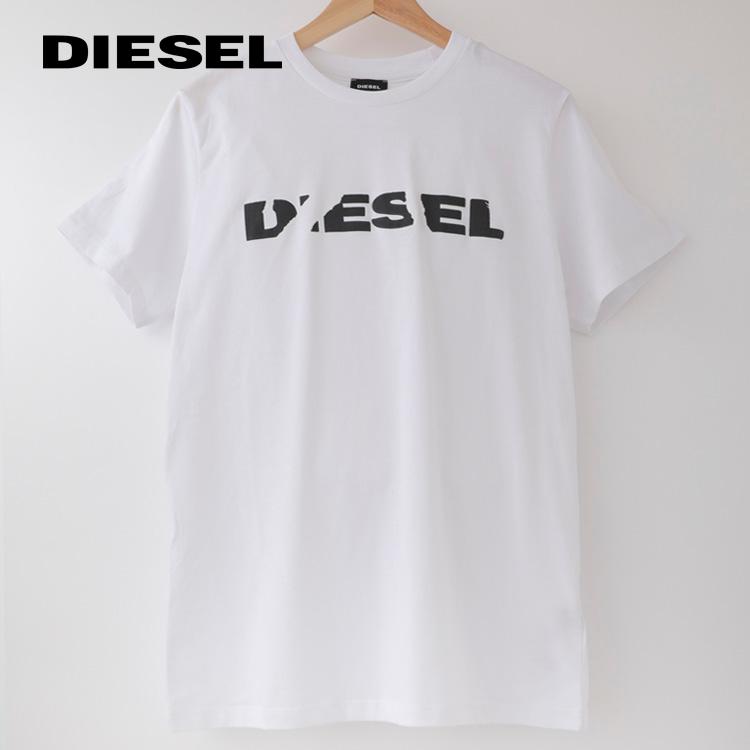 ディーゼル Diesel Tシャツ 半袖 メンズ ロゴ入り M L Xl 白 黒 ホワイト ブラック 丸首 クルーネック T Diego Brok Dieseldiegobrokt レッドスターヤフーショップ 通販 Yahoo ショッピング