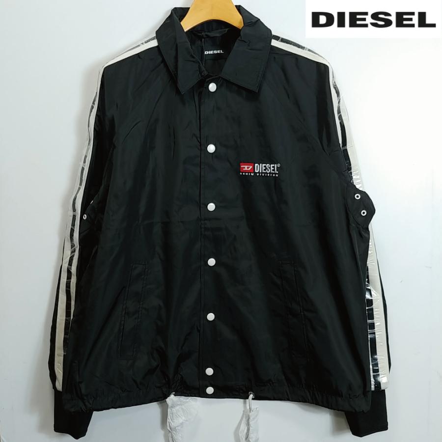 ディーゼル Diesel メンズ コーチジャケット ブルゾン アウター ロゴ入り スプリングアウター スプリングコート ユニセックス 人気 ブランド J Aktio Dieseljkaktio レッドスターヤフーショップ 通販 Yahoo ショッピング