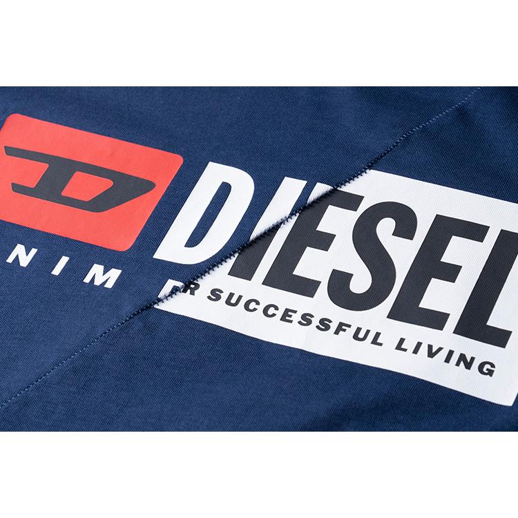 ディーゼル DIESEL Tシャツ 半袖 メンズ ブランド ロゴ 黒 紺 白 丸首 T-DIEGO CUTY｜red-star｜11