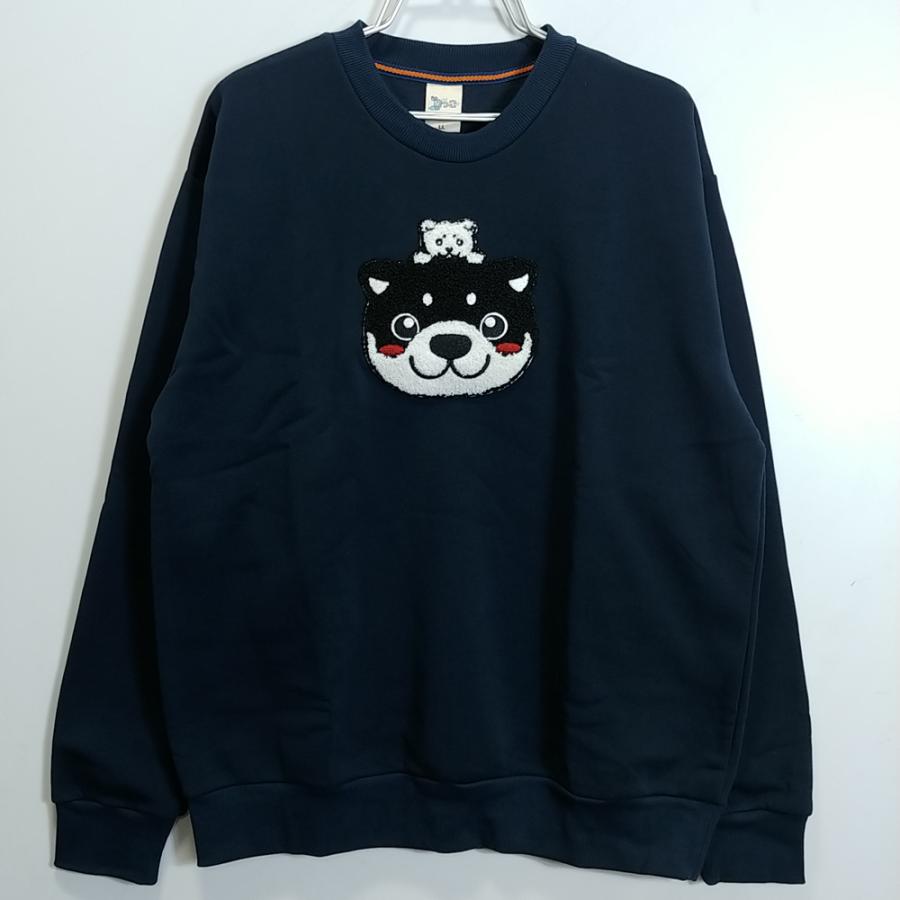 黒柴印 和んこ堂 柴犬 グッズ トレーナー メンズ スウエット 裏起毛 わんこ堂 サガラ刺繍 レディース 兼用 キャラクター グッズ ゆるキャラ 犬好き 3308 Wakdw3308 レッドスターヤフーショップ 通販 Yahoo ショッピング