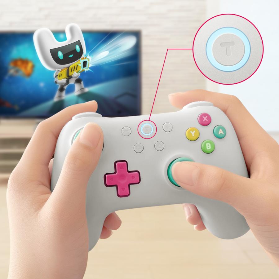 DIGIFORCE Wireless Controller for Nintendo Switch moco 2 kids Controller ワイヤレス コントローラー ニンテンドー スイッチ プロコン 子供用｜red7s｜12