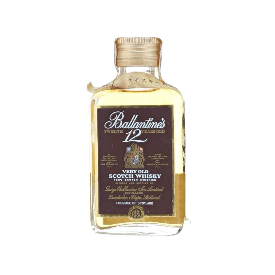 Ballantine's 【ミニチュアボトル】バランタイン 12年 赤青旗