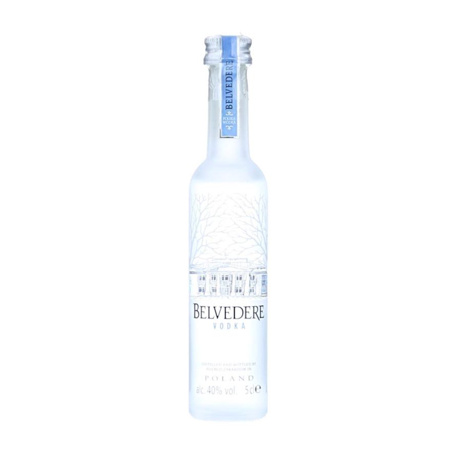 【ミニチュアボトル】ベルヴェデール BELVEDERE ポーランド ウォッカ 箱なし 50ml 40%　KBM1269 | 