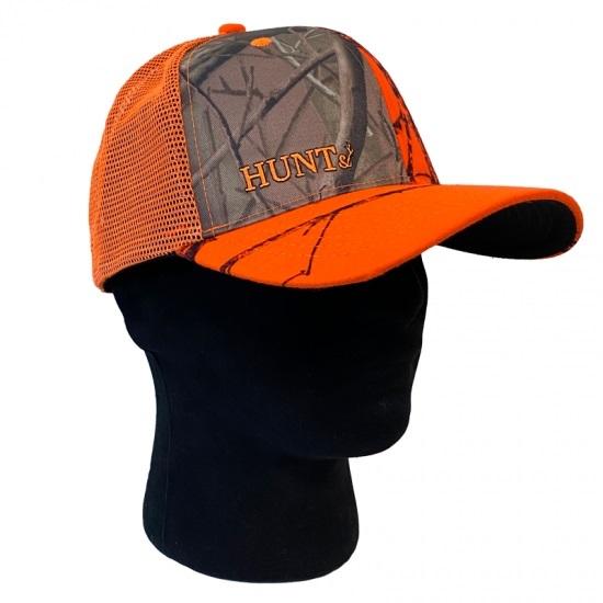 HUNT& (ハントアンド) ハンティングメッシュキャップ : RED BRICKS
