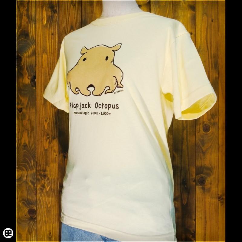6.2oz.半袖Tシャツ メンダコ イエローヘーゼ : Tシャツ通販のREDBROS