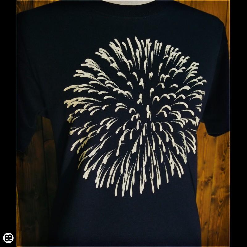 aiko 花火 Tシャツ ネイビー Sサイズ 花火：ネイビー：Tシャツ : Tシャツ通販のREDBROS.Yahoo!店 - 通販