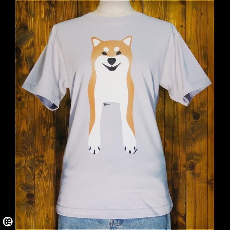 Shiba Inu：シルバーグレー：Tシャツ : Tシャツ通販のREDBROS.Yahoo!店
