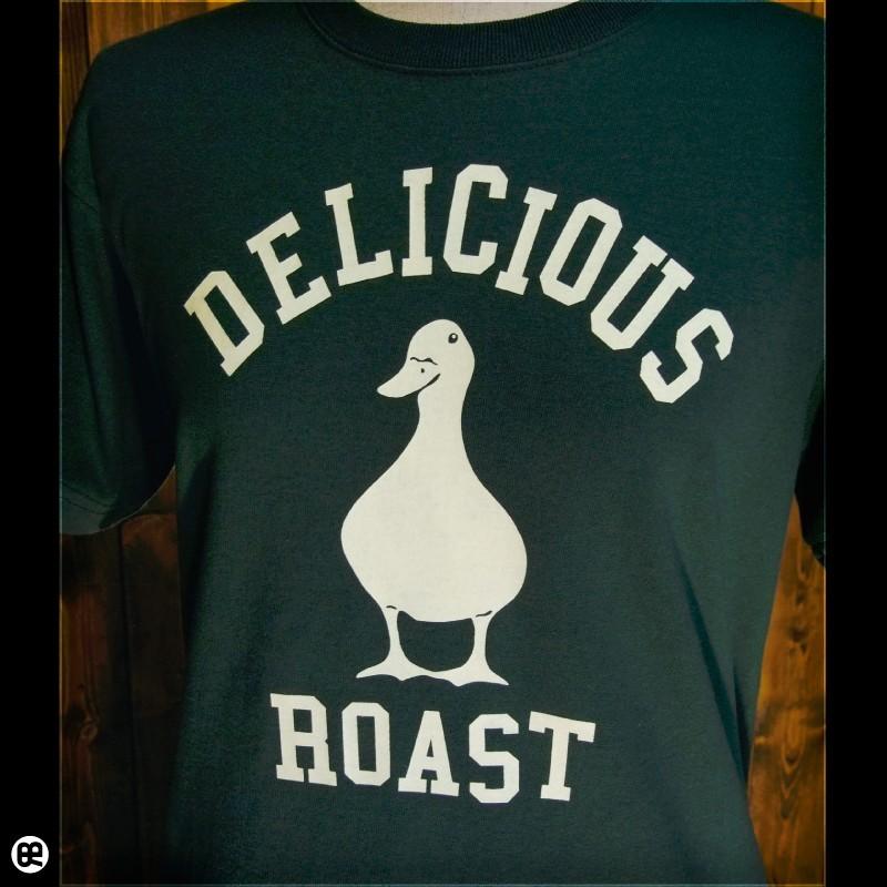 アヒルロゴ：フォレストグリーン：Tシャツ : sd565082 : Tシャツ通販の 
