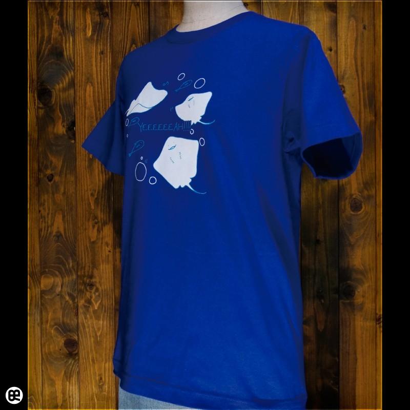 いエーイ！：ロイヤルブルー：Tシャツ : Tシャツ通販のREDBROS.Yahoo