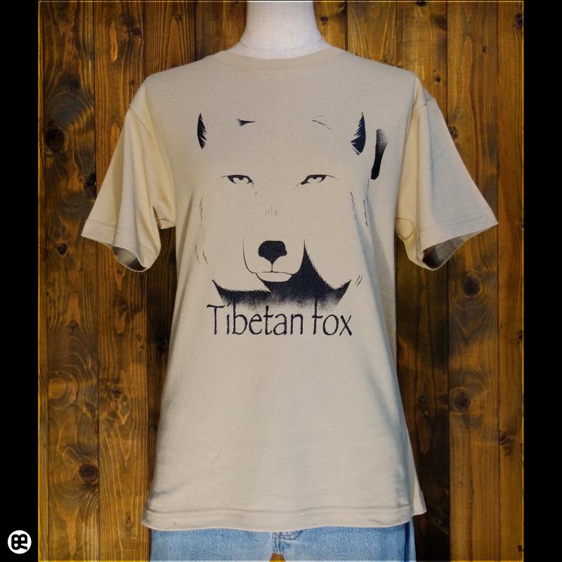 チベットスナギツネ：サンド：Tシャツ : Tシャツ通販のREDBROS.Yahoo