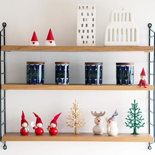 アーリッカ 赤鼻トナカイ (aarikka フィンランド オブジェ 置物 置き物